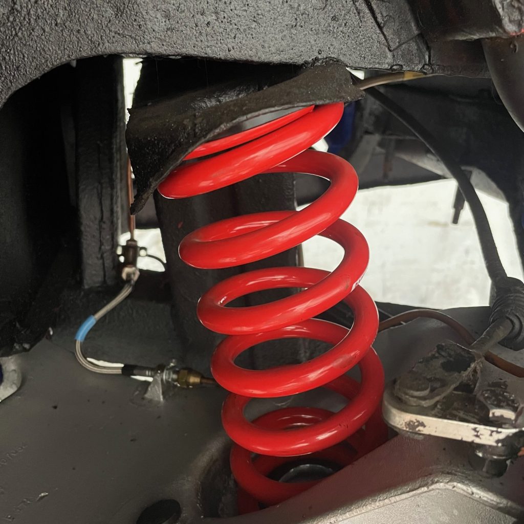 Spring Chassis Rear Assy Rear Uprated Rear Road Spring TR4A - 6