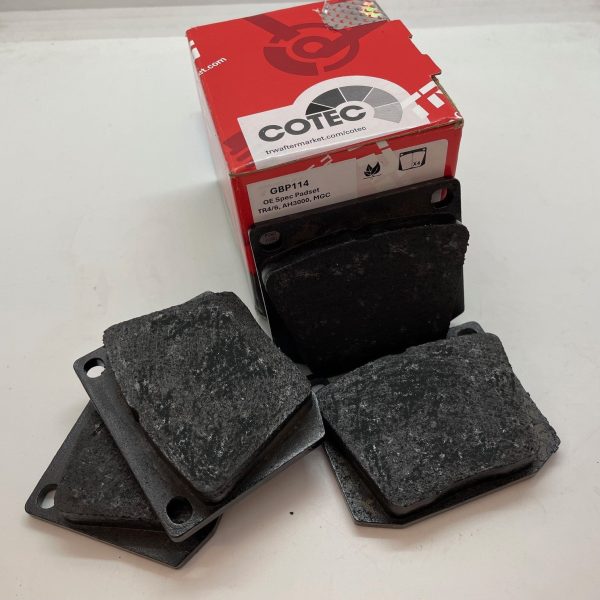 Brake Pads - TRW - Triumph TR4-6 and MGC