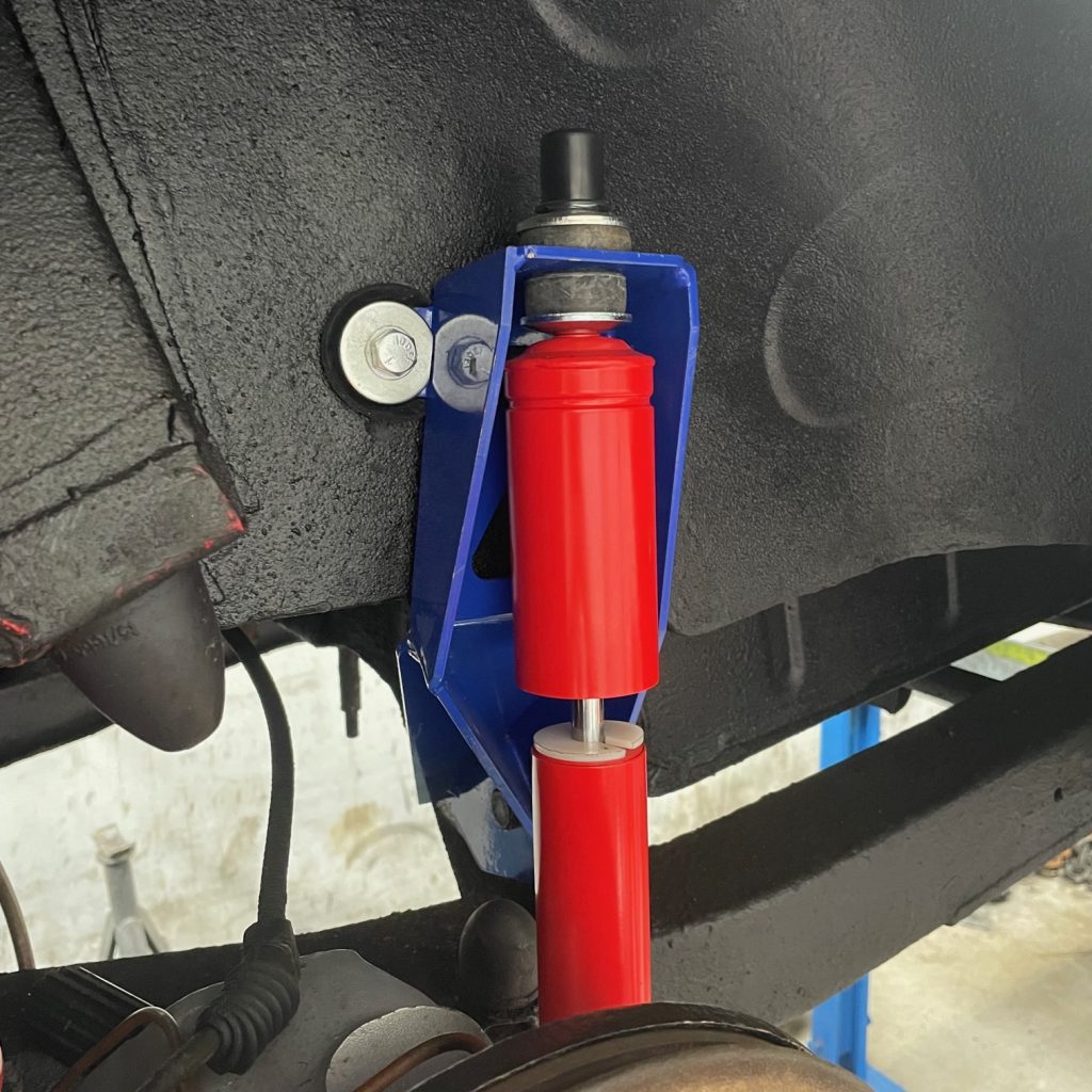 Telescopic Rear Damper Conversion TR4A - 6.