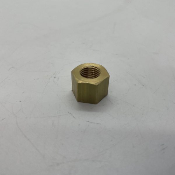 Manifold Nut - Brass, 3/8" UNF Triumph TR5/6.