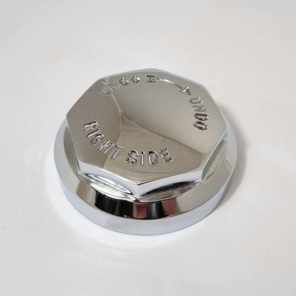 Octagonal Wire Wheel Spinner RH – Triumph TR250-6