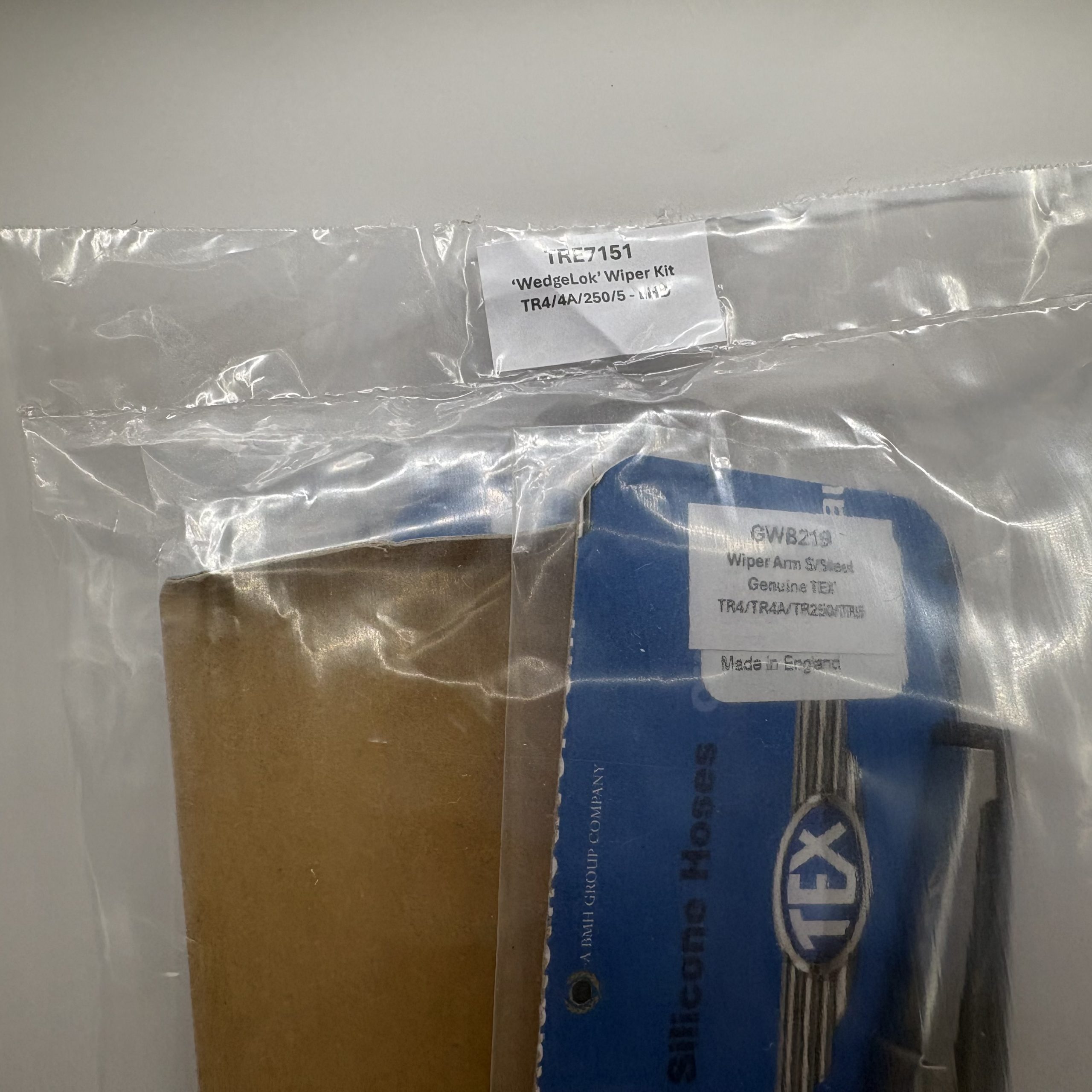 Wiper Arm Kit LHD TR4-5 Uprated "WedgeLok" - Image 2